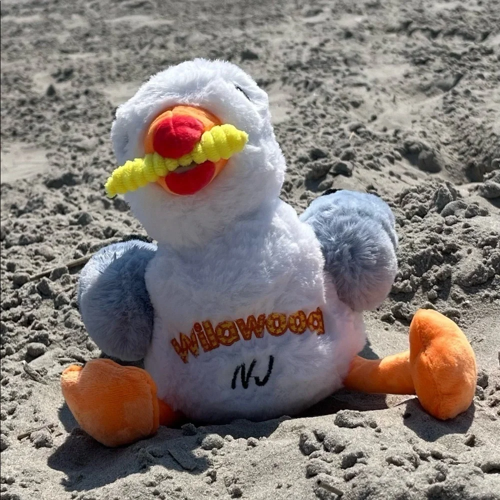 Seagull Plush Toy Wildwood NJ New Fry in his